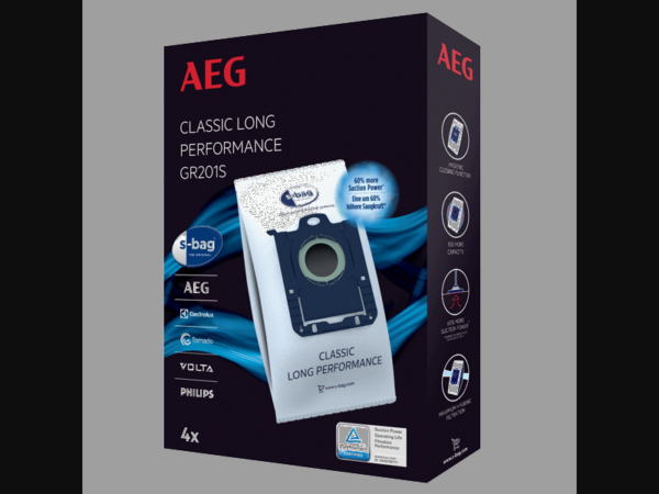 EMBALAGEM SACOS ASPIRADOR AEG - GR201S