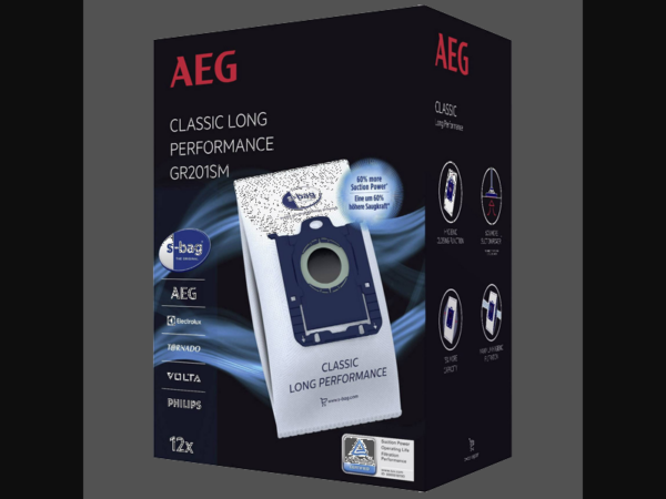 EMBALAGEM SACOS ASPIRADOR AEG - GR201SM