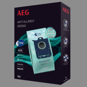 EMBALAGEM SACOS ASPIRADOR AEG - GR206S